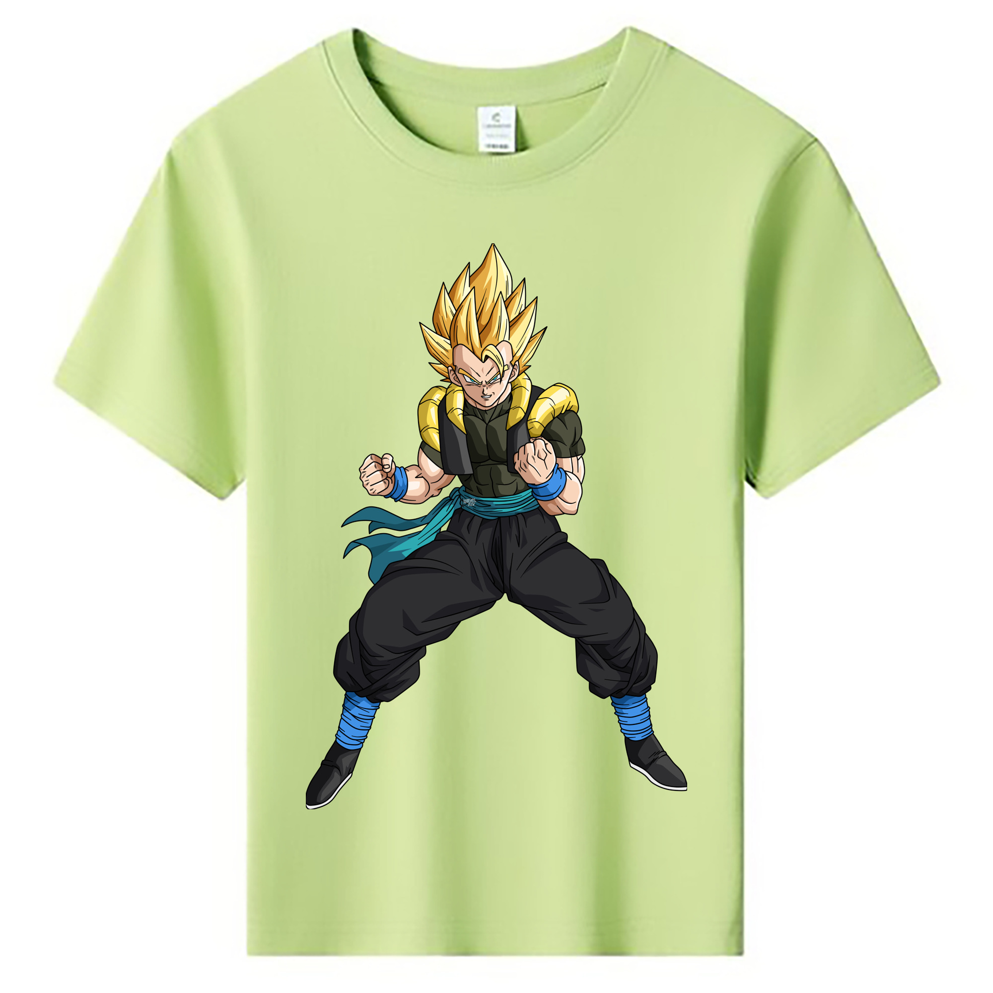 （画像用） ドラゴンボール ベジータ四世（Bejīta Yonsei）DRAGON BALL Vegeta IV 綿100％キッズTシャツ（フロントプリント）
